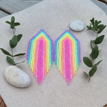 Upload image to gallery view, Neon earrings
