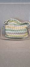 Upload image to gallery view, Chrochet shell stich bag and matching sponge bag

