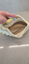 Upload image to gallery view, Chrochet shell stich bag and matching sponge bag
